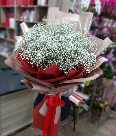 Букет цветов из: Гипсофила в Спокойной