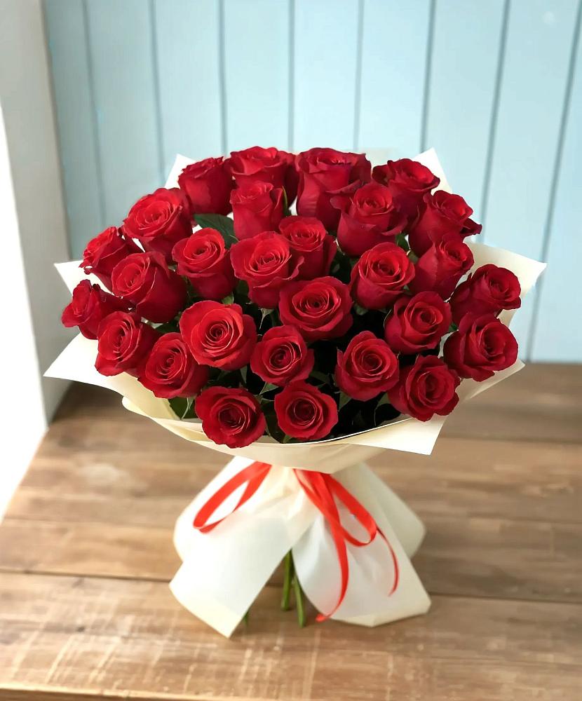 Букет 29 Красных роз в Спокойной
