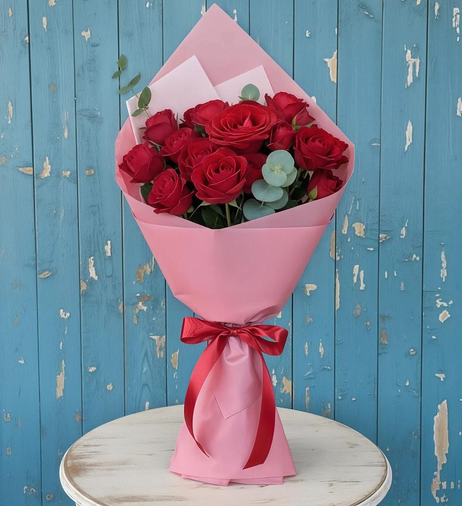 Букет цветов из: Розы в Спокойной