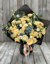 Букет цветов из:  Розы и Лизиантусы в Спокойной