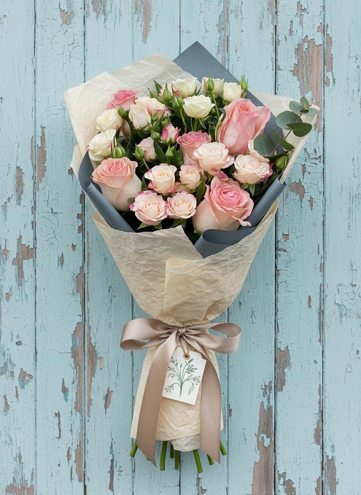 Букет цветов из: Розы в Спокойной