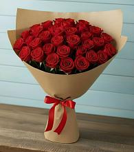 Букет Красные розы Милано в Спокойной