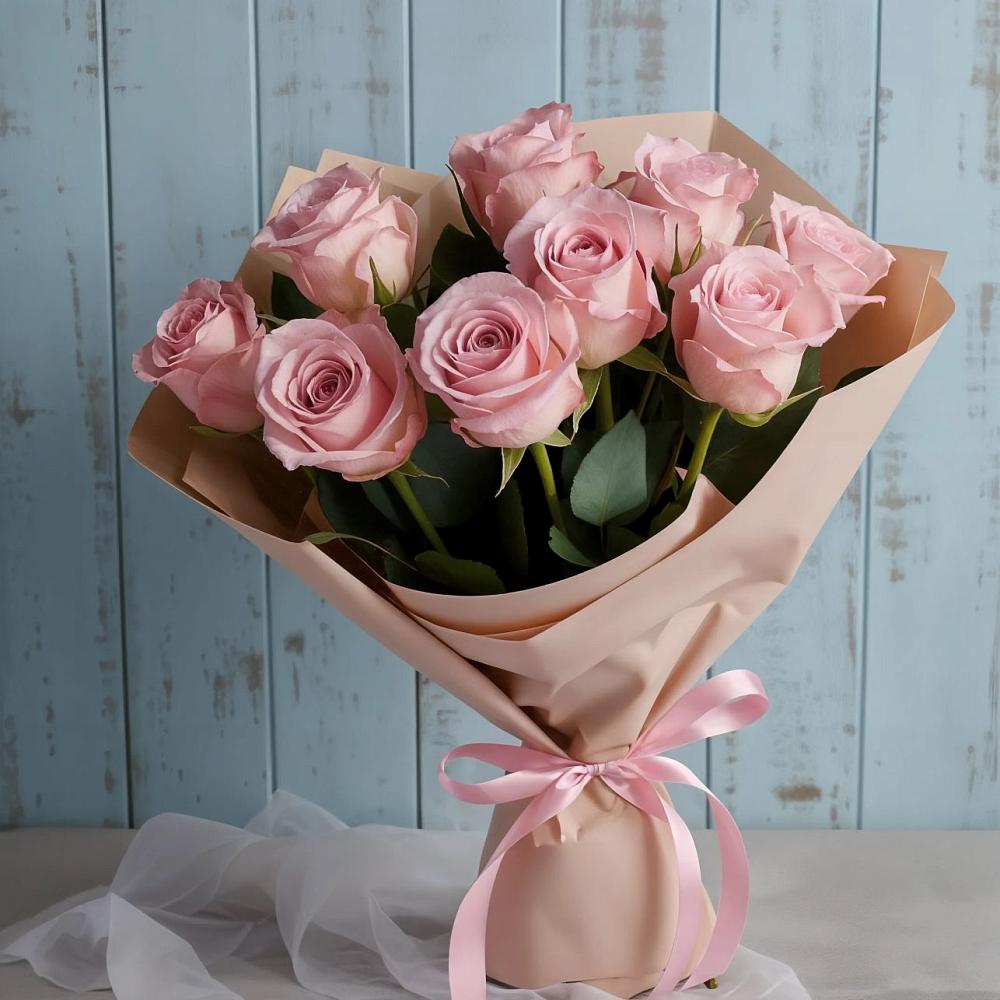 Букет цветов из: Розы в Спокойной