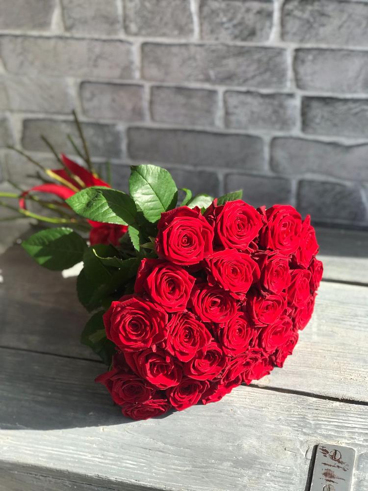 Букет Красные розы Фридом в Спокойной