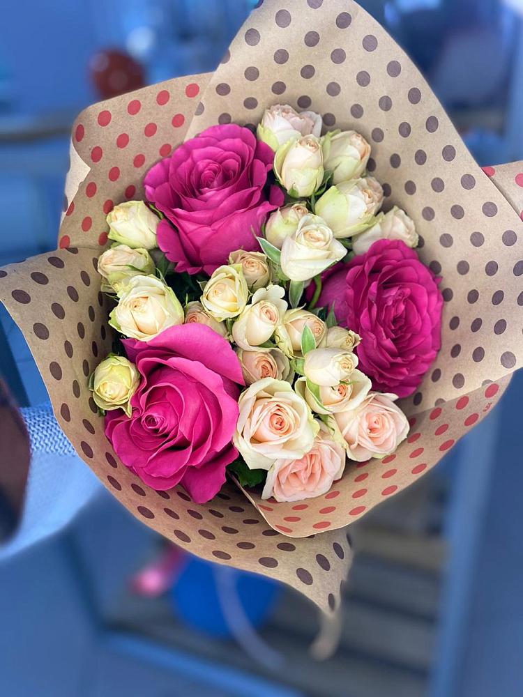 Букет цветов из: Розы в Спокойной