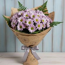 Букет цветов из:  Хризантемы в Спокойной