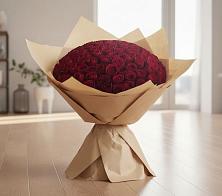 Букет 101 Красная роза #REPLACE_PRED# Спокойной