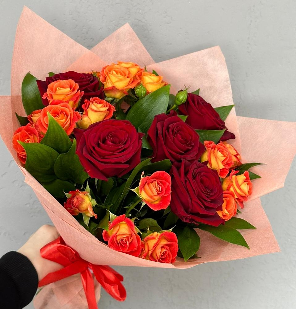 Букет Любовь и восторг в Спокойной