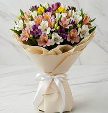 Букет цветов из:  Альстромерии в Спокойной