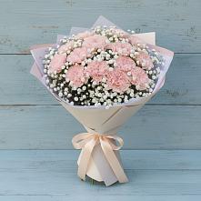 Букет цветов из:  Гвоздики в Спокойной