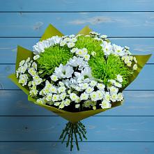 Букет цветов из:  Хризантемы в Спокойной