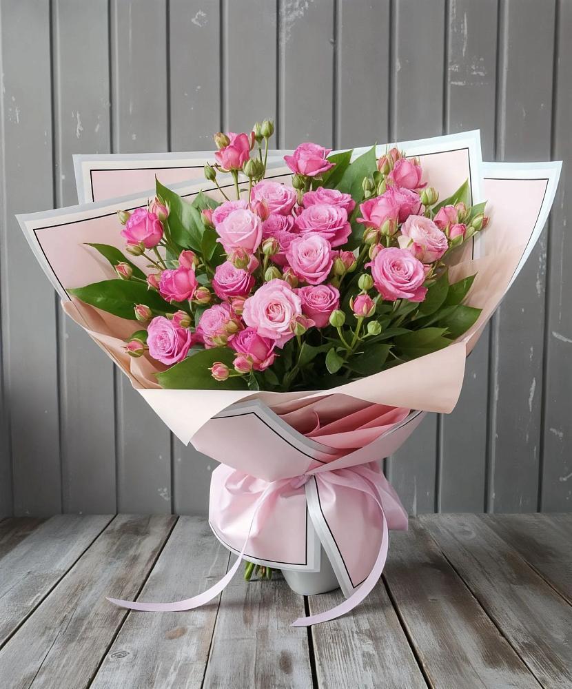 Букет Розовый кустик в Спокойной