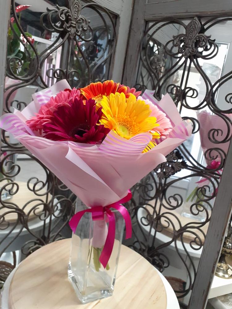 Букет цветов из: Герберы в Спокойной