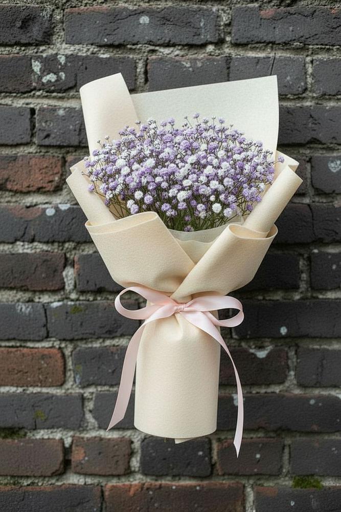 Букет цветов из: Гипсофила в Спокойной