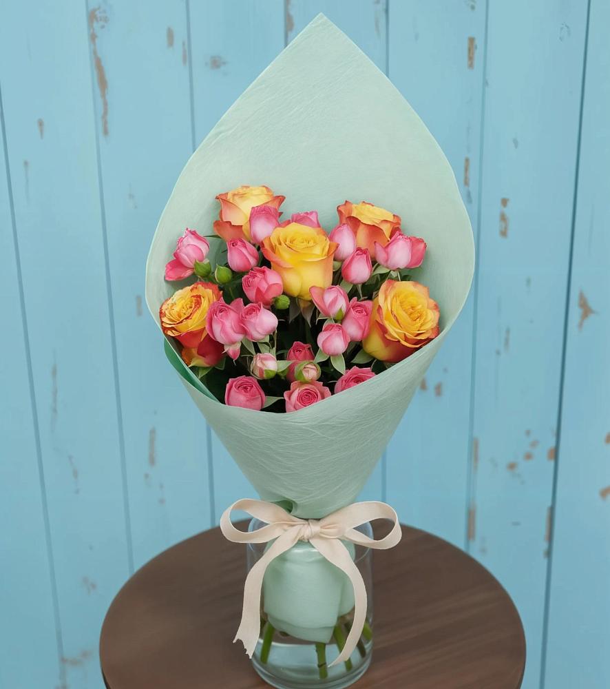 Букет цветов из: Розы в Спокойной