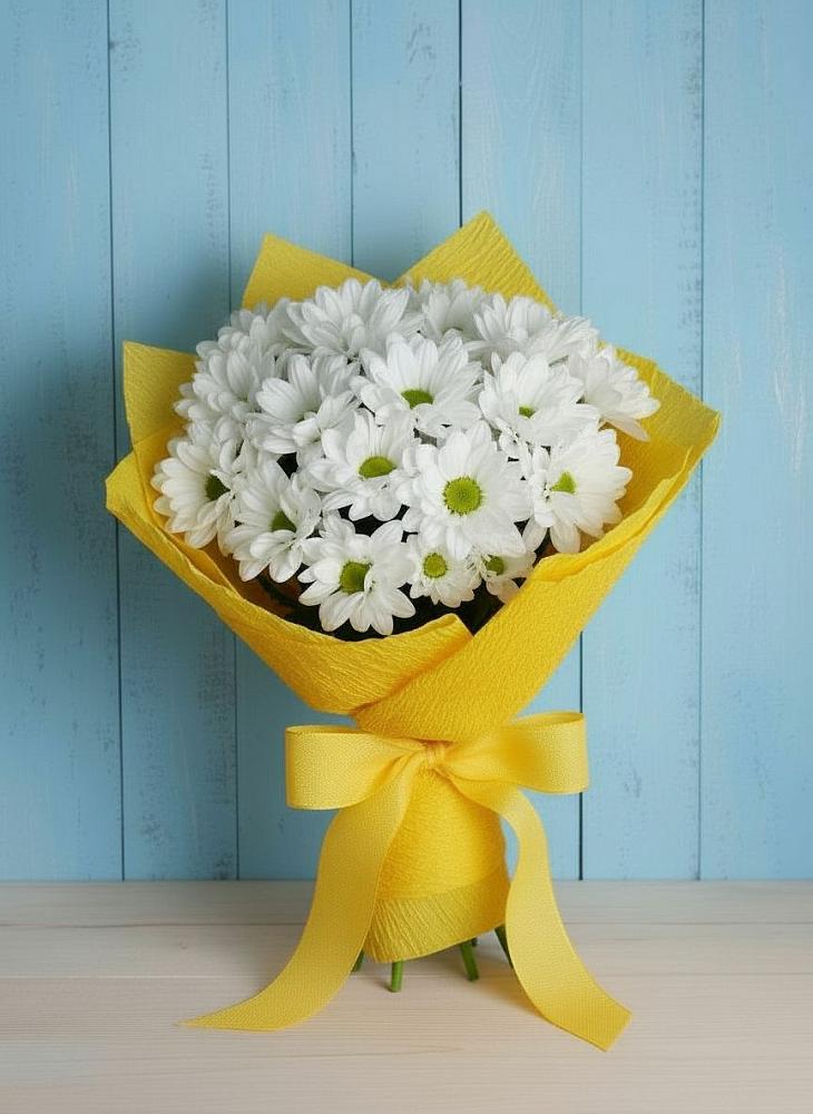 Букет цветов из: Хризантемы в Спокойной