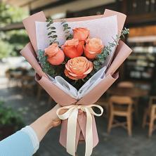 Букет цветов из:  Розы в Спокойной