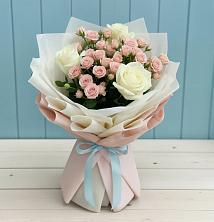 Букет цветов из:  Розы в Спокойной