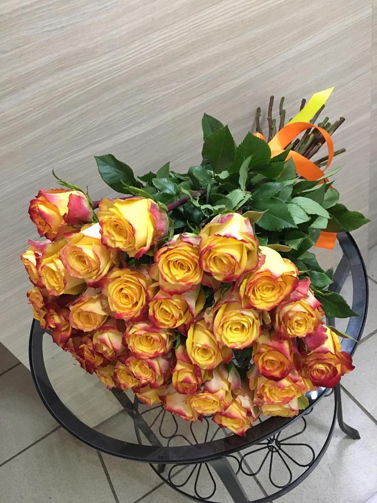 Букет Желтые розы в Спокойной