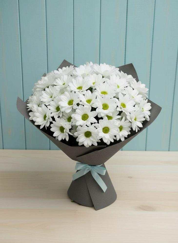 Букет цветов из: Хризантемы в Спокойной