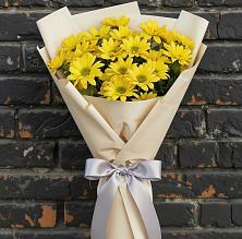 Букет цветов из:  Хризантемы в Спокойной