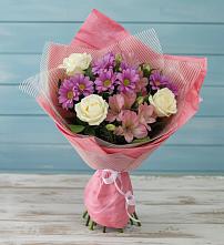 Букет цветов из:  Герберы в Спокойной