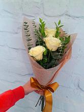 Букет цветов из:  Розы #REPLACE_PRED# Спокойной