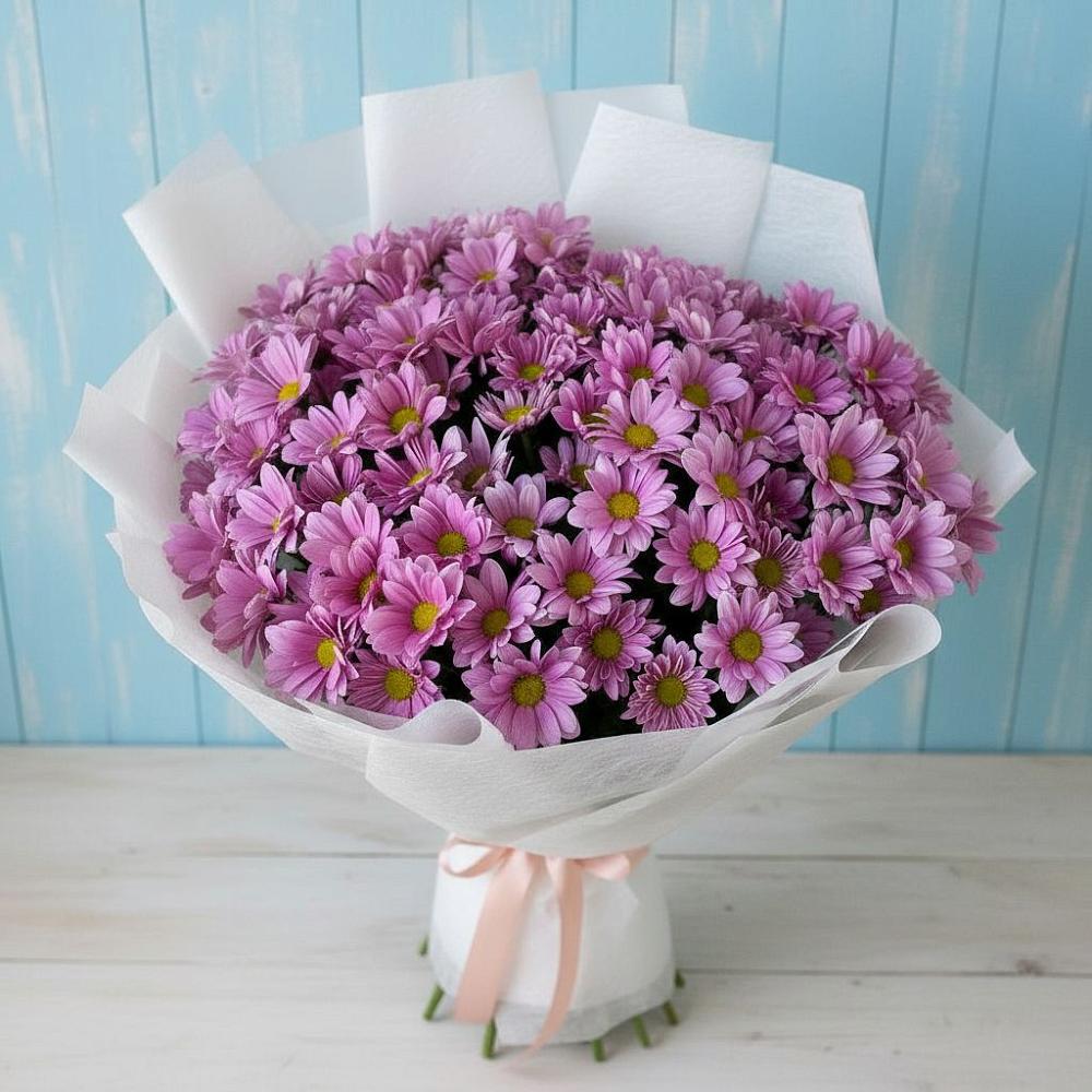 Букет цветов из: Хризантемы в Спокойной
