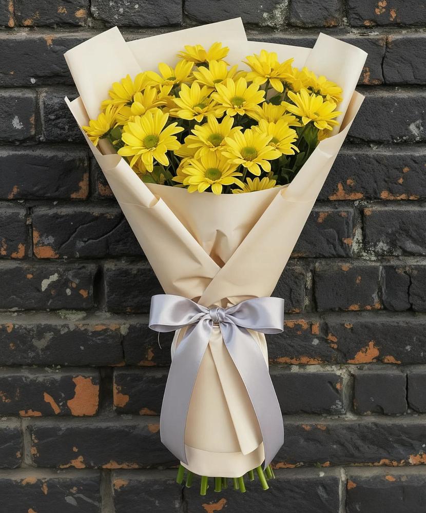 Букет цветов из: Хризантемы в Спокойной