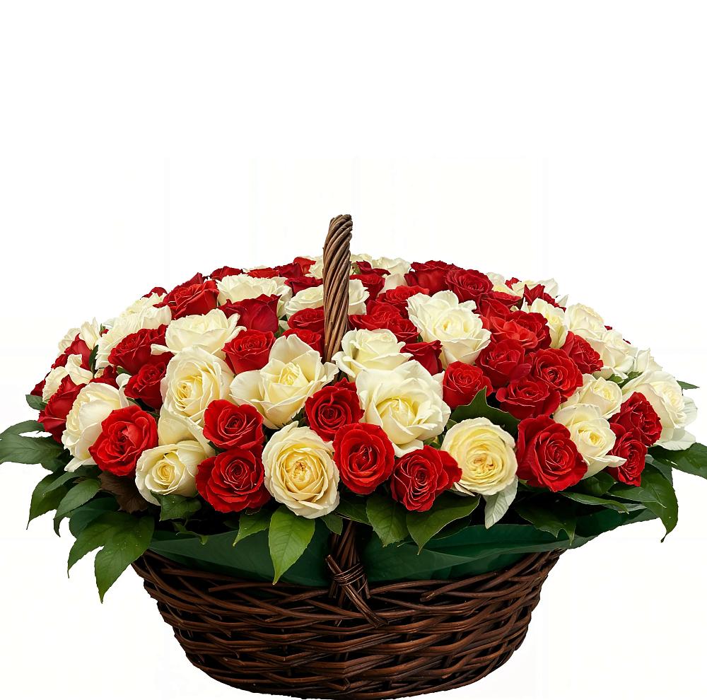 Премиум букет из: Розы в Спокойной