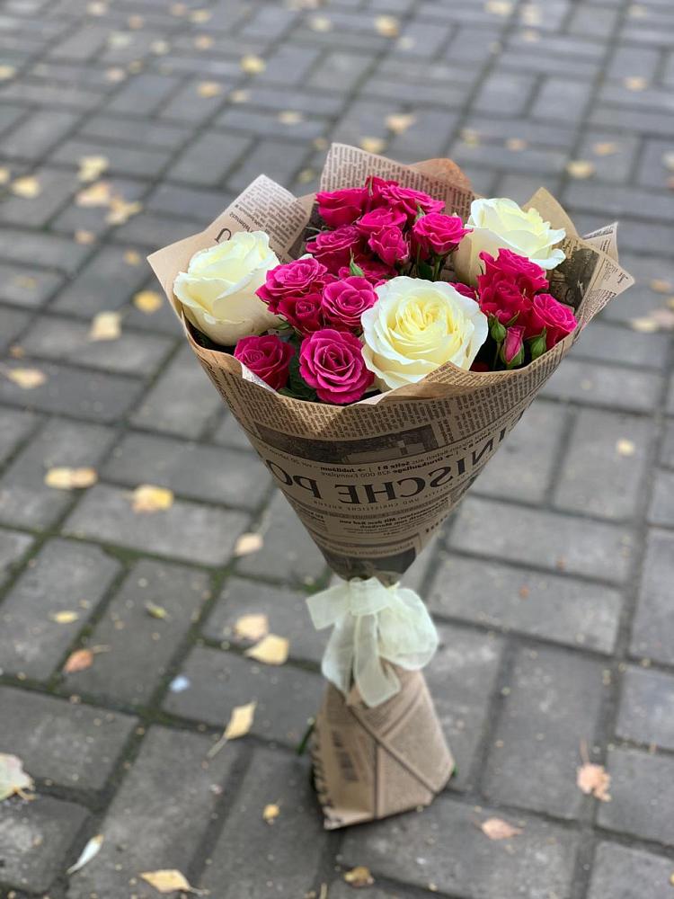 Букет цветов из: Розы в Спокойной