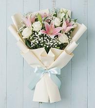 Букет цветов из:  Лилии в Спокойной