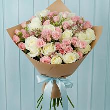 Букет цветов из:  Розы в Спокойной