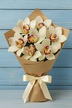 Букет цветов из:  Орхидеи и Розы в Спокойной